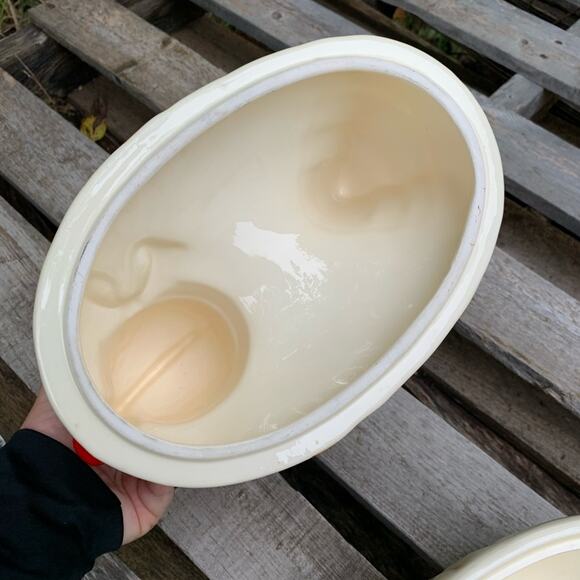 Vintage B&D Japan chicken cookie jar & planter - Picture 12 of 15